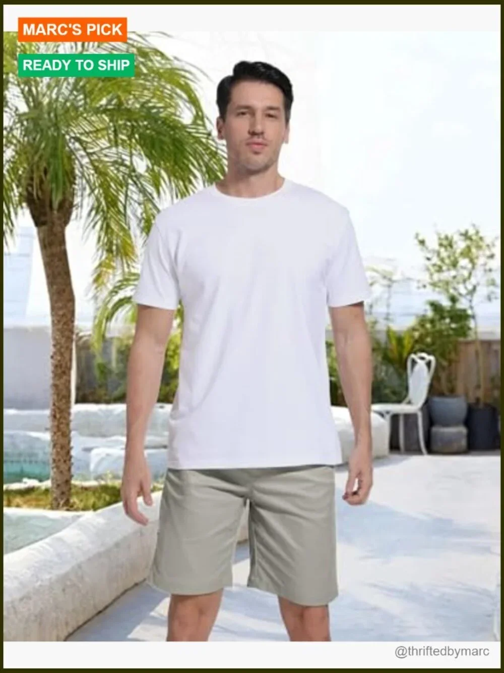 Men's Casual Shorts 9 Inch Inseam Drawstring Flat Front Hybrid Pockets